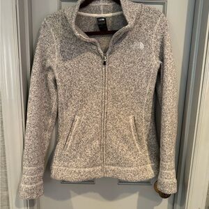 North Face ladies sweater fleece jacket
